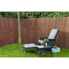 Nature tuinscherm 1,5x3 m 10 mm dik wilgen