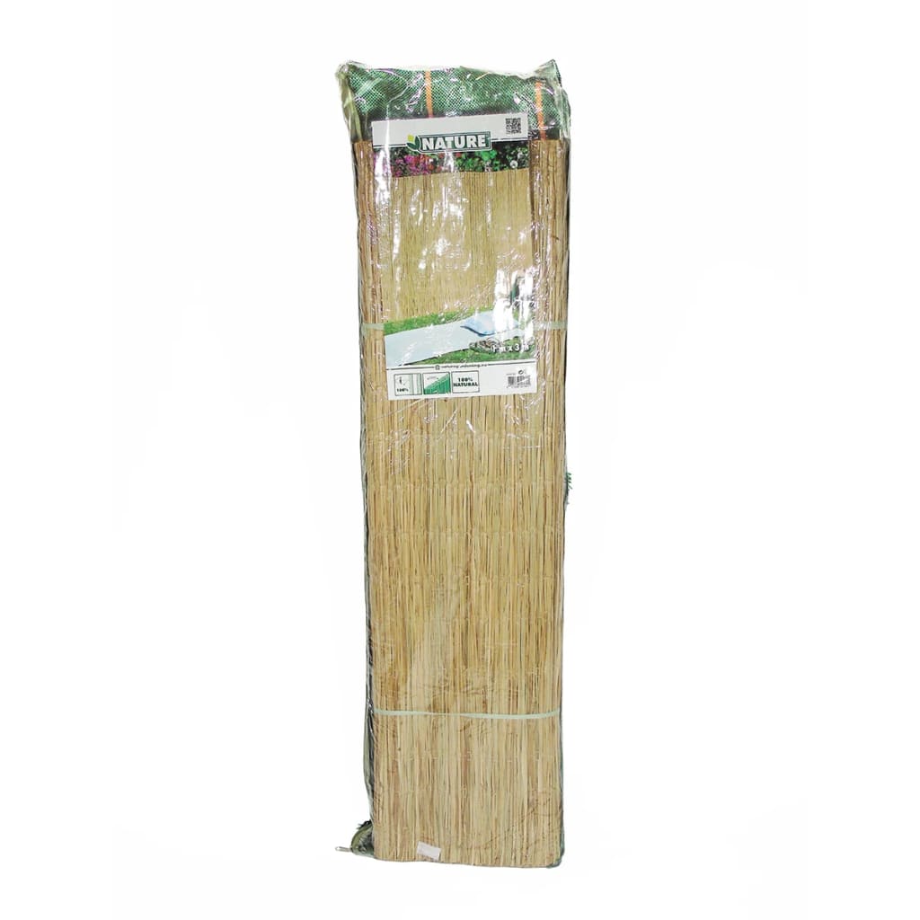 Nature tuinscherm 1x3 m zeggeriet