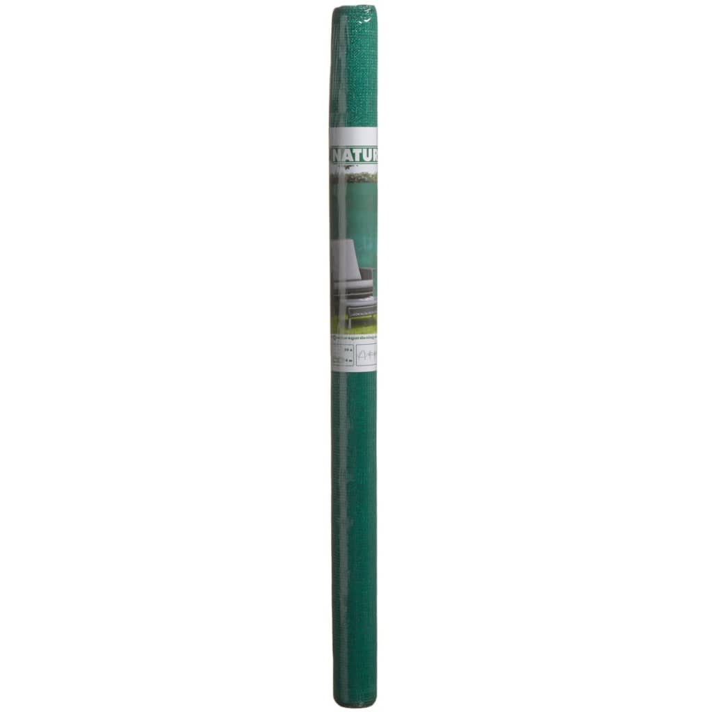 Nature tuinscherm 1,5x5 m pe groen