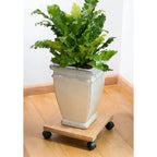 Nature plantentrolley vierkant 30x30 cm bruin bpc