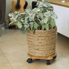 Nature plantentrolley rond ø30 cm bruin bpc