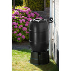 Nature regenton 120 l 51x81 cm zwart