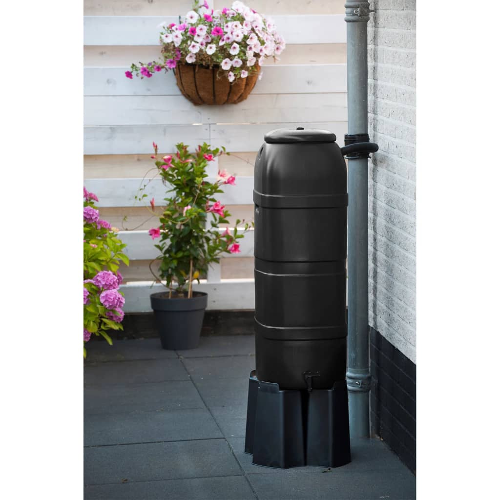 Nature regenton 100 l zwart