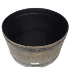 Nature regentonstandaard met hout-look 30,5x58 cm bruin