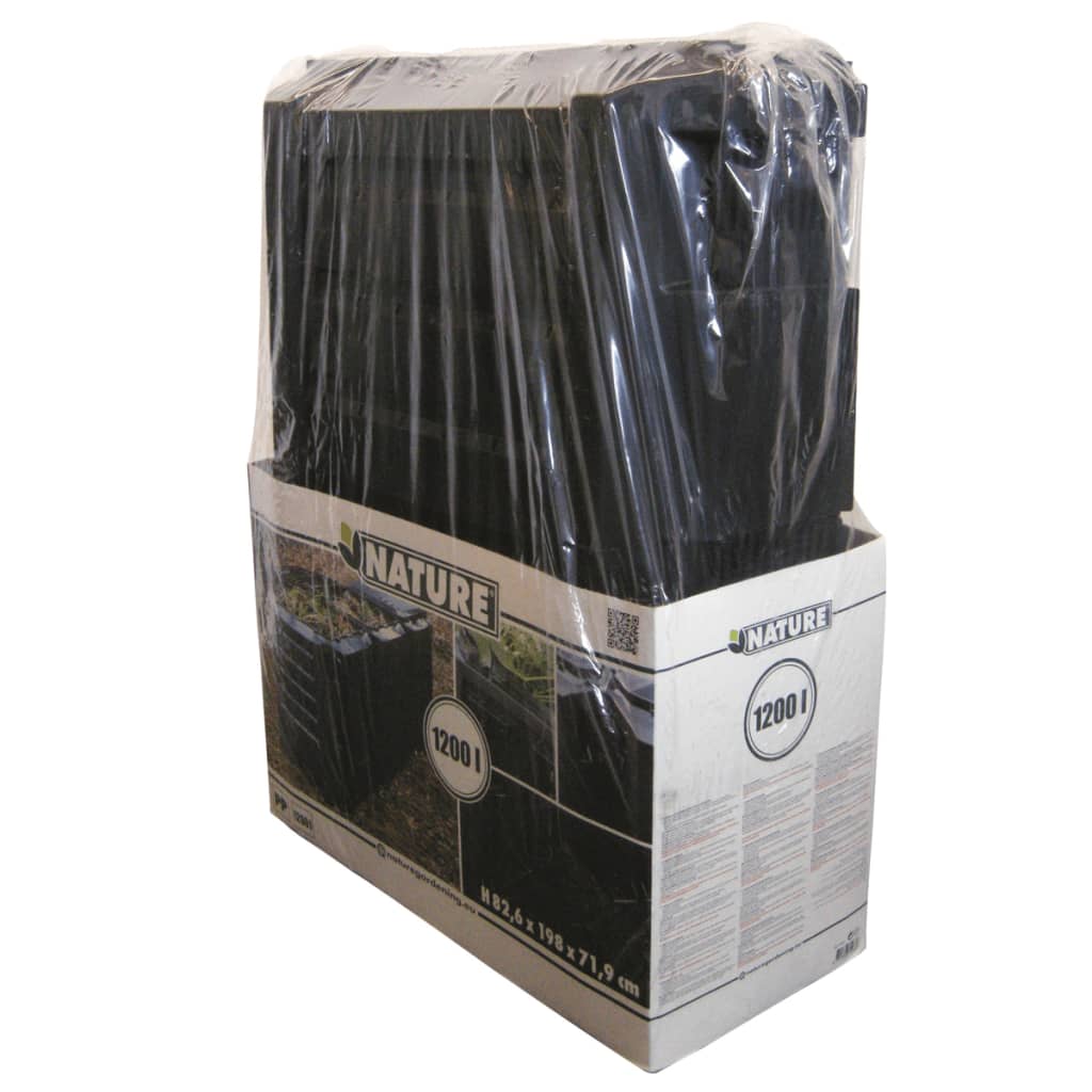 Nature compostbak zwart 1200 l
