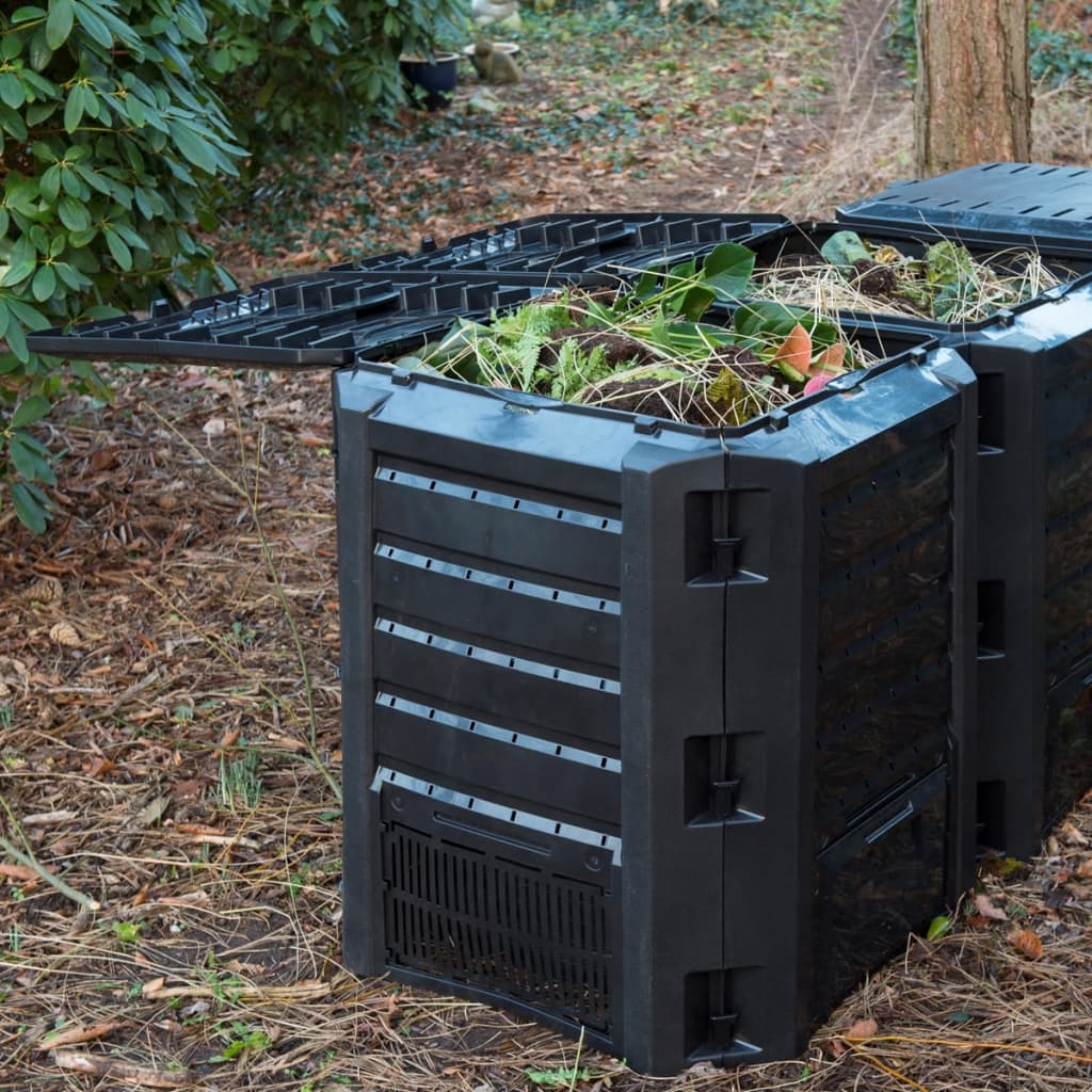 Nature compostbak zwart 1200 l