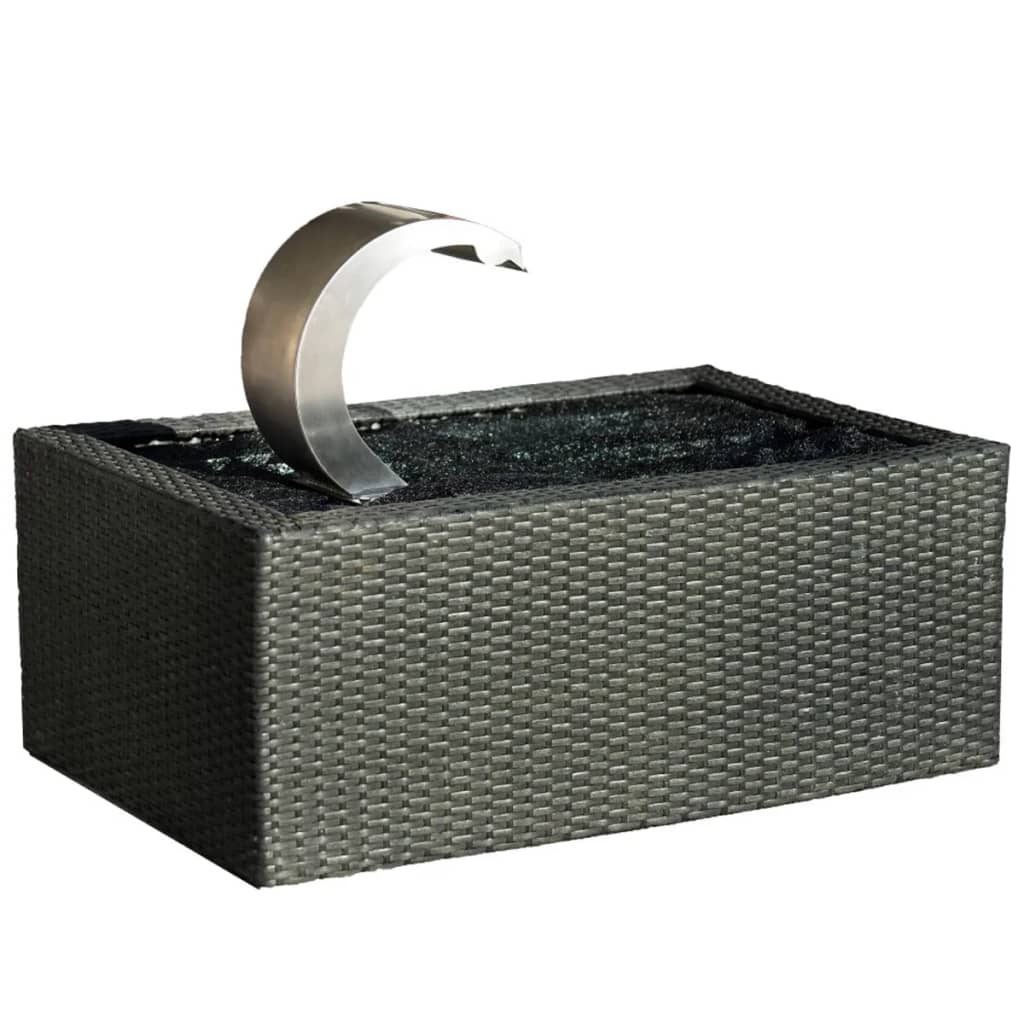 Ubbink rvs mamba waterval s-led