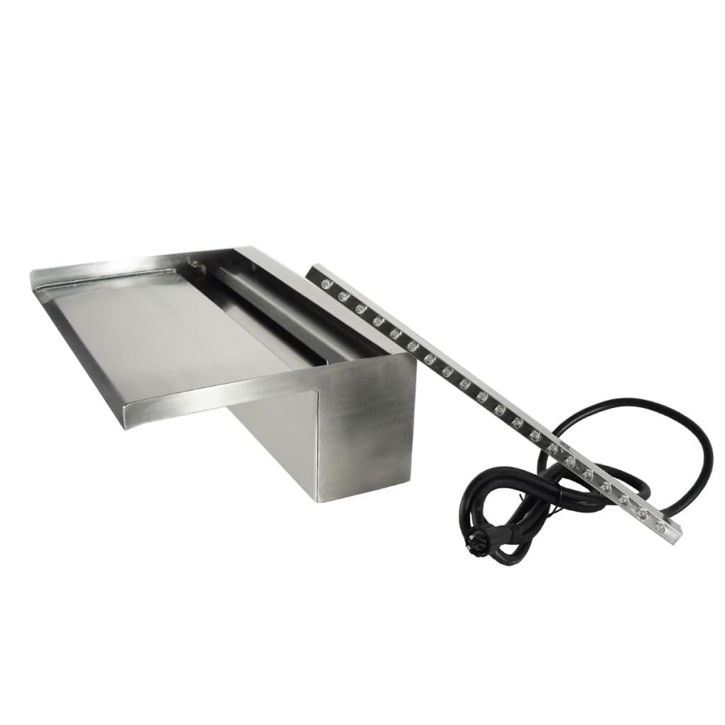 Ubbink waterval niagara led 30 cm zilverkleurig 1312124