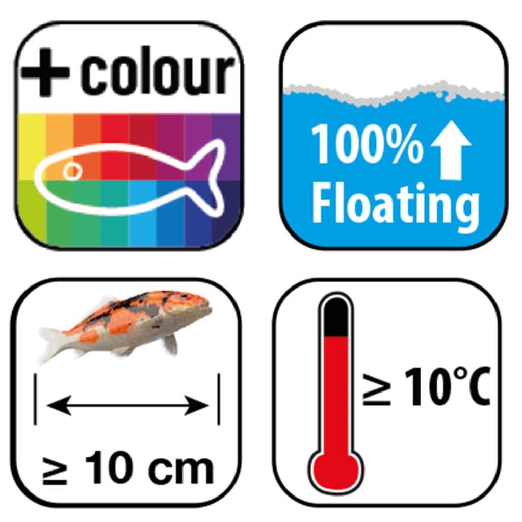 Ubbink visvoer heiko koi colour menu 3 mm 3 l