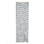 Travellife Travellife Vliegengordijn Chenille Stripe 185x56 cm grijs en blauw