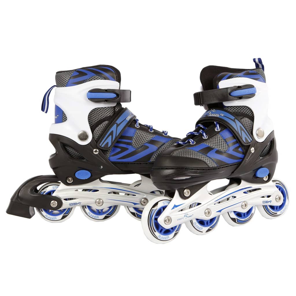 Skeelers blauw zwart, maat 37-40