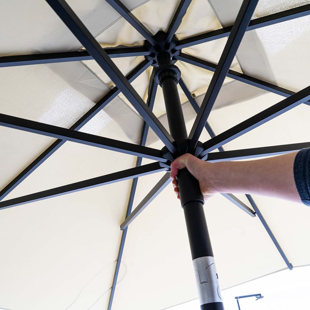 Madison parasol mykanos push-up 250cm sage green