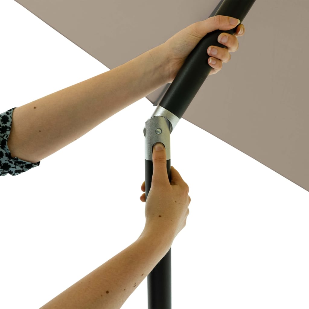 Madison parasol elba push-up 300cm ecru