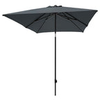 Madison parasol moraira push-up 230x230 grijs