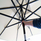 Madison parasol moraira push-up 230x230 ecru
