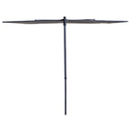Madison balkonparasol sun wave 270x150 cm lichtgrijs
