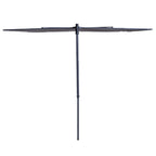 Madison balkonparasol sun wave 270x150 cm saffierblauw