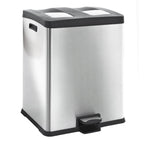 Eko pedaalemmer vepa bins rejoice 30+30l rvs