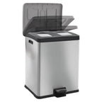 Eko pedaalemmer vepa bins rejoice 30+30l rvs
