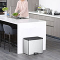 Eko essential duo pedaalemmer 15+15l rvs