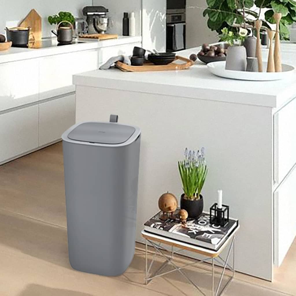 Eko afvalbak met sensor morandi 30 l grijs