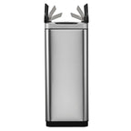 EKO EKO Vuilnisbak met sensor Phantom 45 L matzilverkleurig