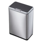 Eko sensorprullenbak 31707157 rvs (roestvrij staal) zilver