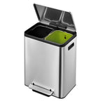 Pedaalemmer vepa bins ecocasa 15+15l rvs