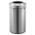 Eko prullenbak 31718306 rvs (roestvrij staal) zilver