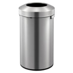 Eko prullenbak 31718306 rvs (roestvrij staal) zilver