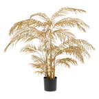 Emerald kunstplant goudpalm 145 cm goudkleurig