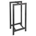 Esschert design houtopslagrek zwart