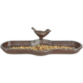 Esschert design vogelbadje gietijzer bruin br25