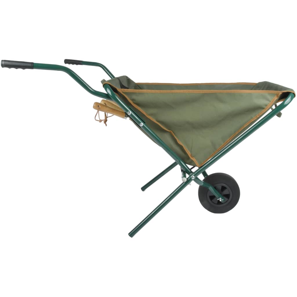 Esschert design kruiwagen inklapbaar groen gt138