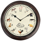 Esschert design klok met dierengeluid