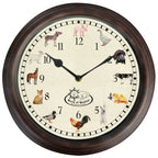 Esschert design klok met dierengeluid