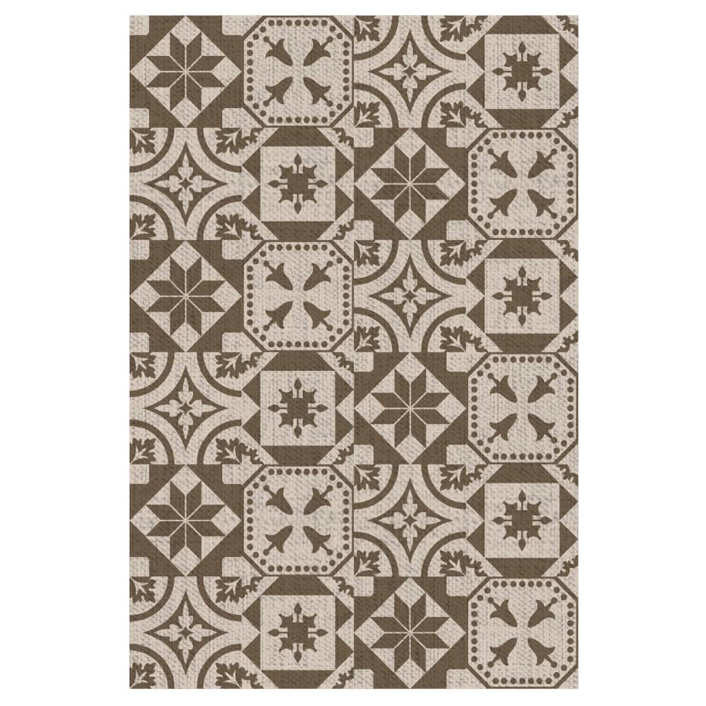 Esschert design buitenkleed portugese tegels 182x122 cm