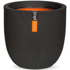 Capi bloempot urban smooth 54x52 cm zwart kbl935