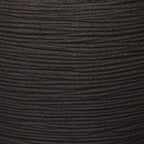 Capi plantenbak nature rib vierkant 30x30 cm zwart kblr902