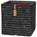 Capi plantenbak nature row vierkant 30x30 cm antraciet krwz902