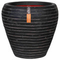 Capi Capi Bloempot Nature Row taps 42x38 cm antraciet PKRWZ362