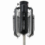 Sunred parasolverwarming 2000 w halogeen zwart en zilver ph10