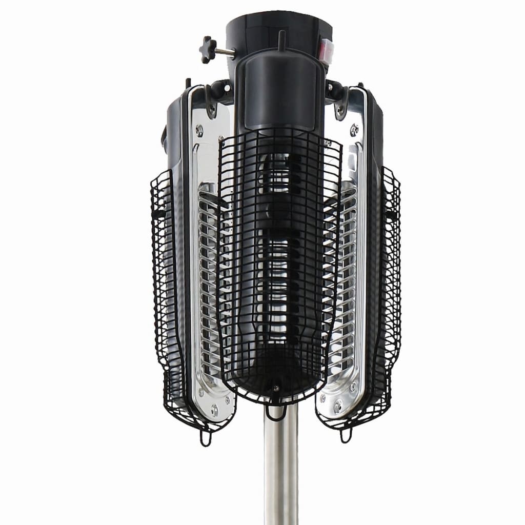 Sunred parasolverwarming 2000 w halogeen zwart en zilver ph10