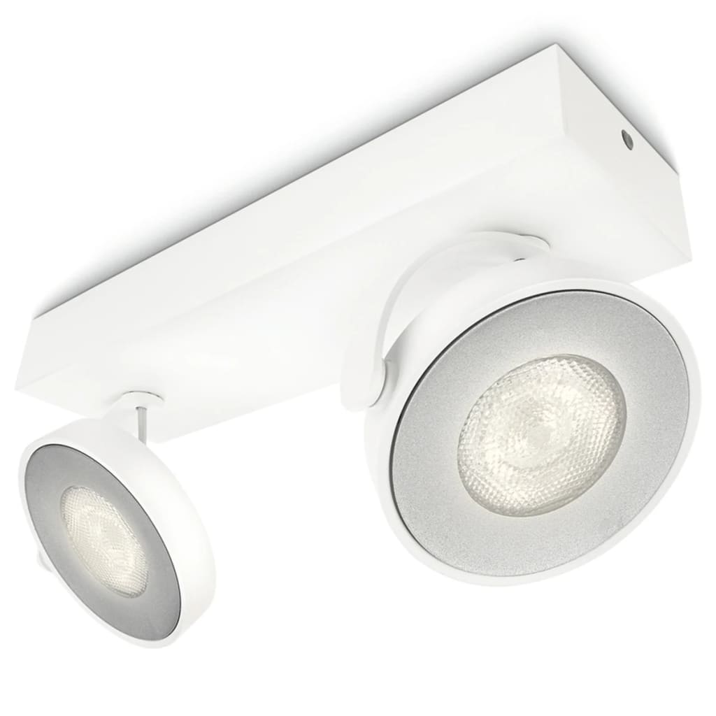 Philips MyLiving LED-spotlight Clockwork 2x4,5 W wit