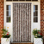 Vidaxl vliegengordijn 100x220 cm chenille beige en lichtbruin