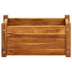 Vidaxl plantenbak verhoogd 50x25x25 cm acaciahout