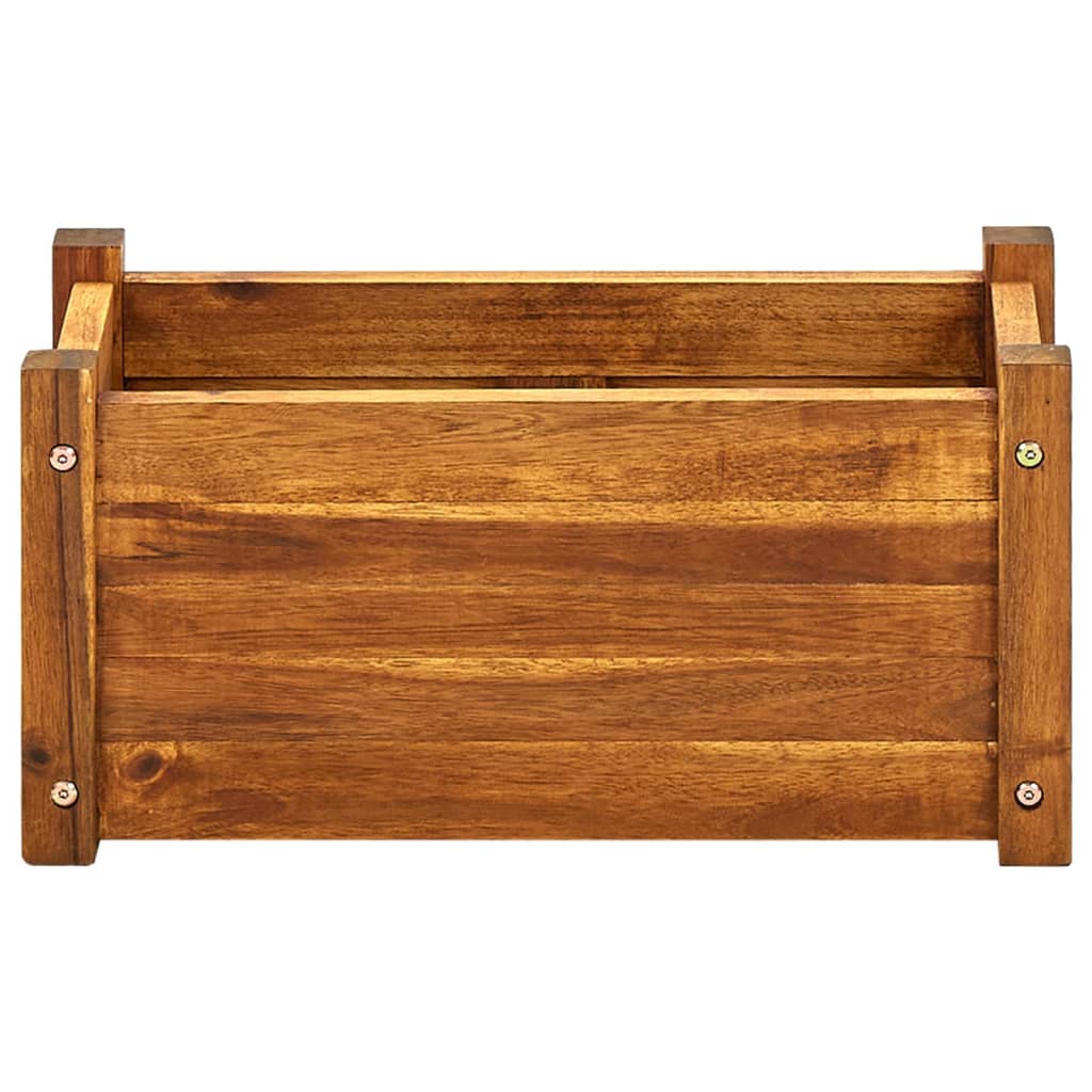 Vidaxl plantenbak verhoogd 50x25x25 cm acaciahout