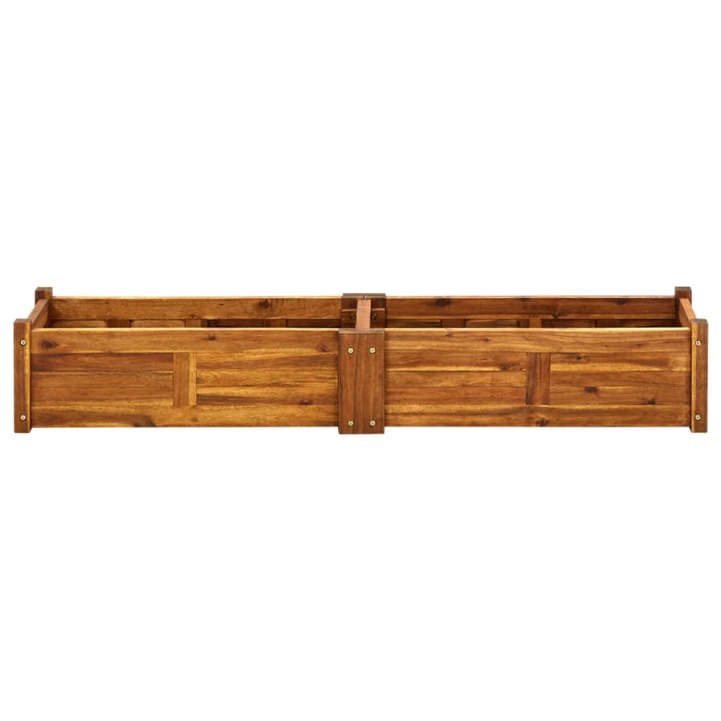 Vidaxl plantenbak verhoogd 150x30x25 cm acaciahout