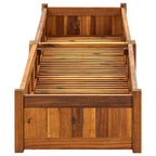 Vidaxl plantenbak verhoogd 200x50x25 cm acaciahout