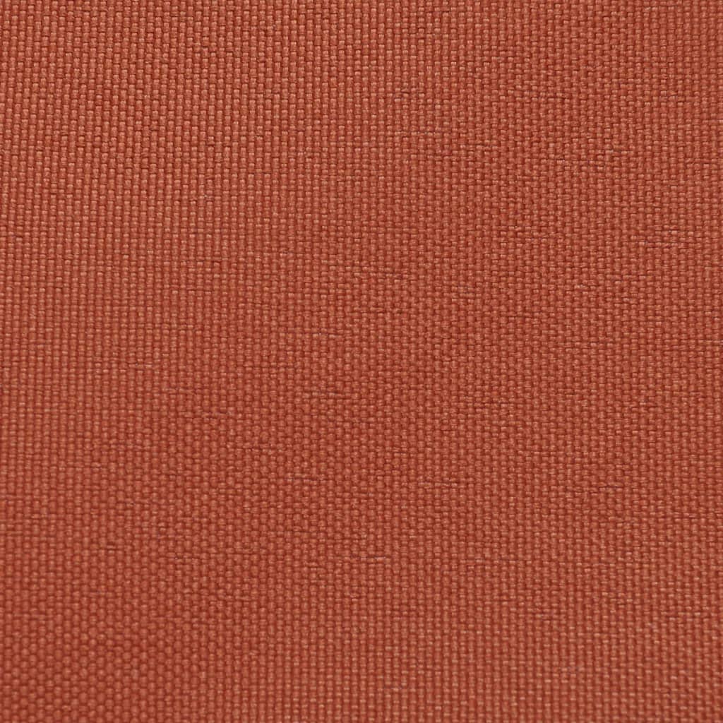 Vidaxl zonnescherm vierkant 2x2 m oxford stof terracottakleurig